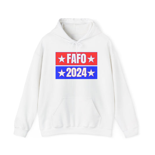 Anti Trump FAFO 2024 Resistance Hoodie, Political Activist Sweatshirt, Protest Apparel, Unisex Hooded Pullover